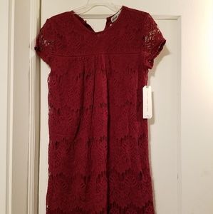 Lace cocktail dress